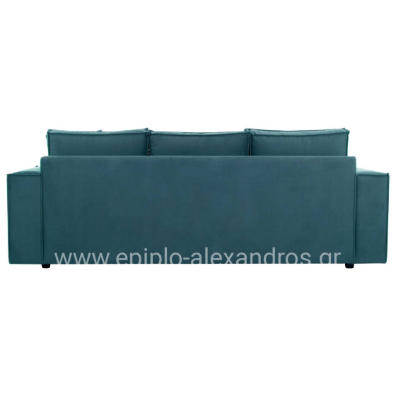 ΚΑΝΑΠΕΣ ΓΩΝΙΑ ΑΝΑΣΤΡΕΨΙΜΗ MONACO ΥΦΑΣΜΑ ΑΛΕΚΙΑΣΤΟ 240x170x86Υεκ. HM3257.05