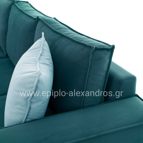 ΚΑΝΑΠΕΣ ΓΩΝΙΑ ΑΝΑΣΤΡΕΨΙΜΗ MONACO ΥΦΑΣΜΑ ΑΛΕΚΙΑΣΤΟ 240x170x86Υεκ. HM3257.05