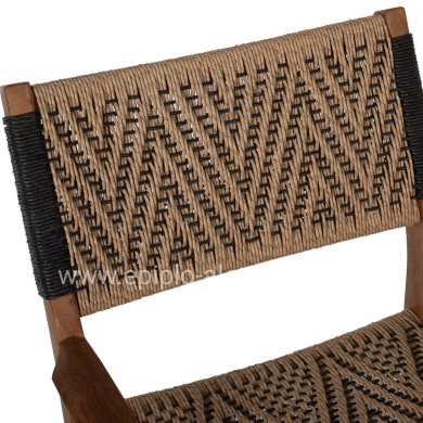 ΠΟΛΥΘΡΟΝΑ ΤΡΑΠΕΖΑΡΙΑΣ ΤΕΑΚ ΞΥΛΟ ΣΥΝΘΕΤΙΚΟ ΣΧΟΙΝΙ 58x67x83Yεκ.HM9383.01