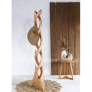 COAT-STAND HM9365 SOLID SUAR NATURAL COLOR 40X40X200