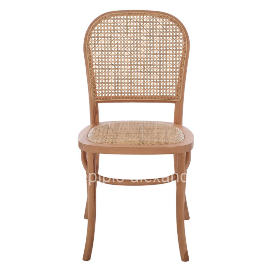 CHAIR SLOAN PROFESSIONAL BEECH WOOD PERFORATED BACKREST HM8915.21 NATURAL 45x48x88Hcm.