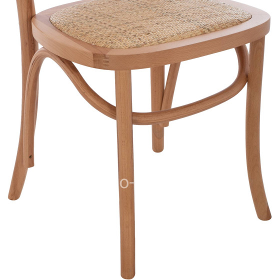 CHAIR SLOAN PROFESSIONAL BEECH WOOD PERFORATED BACKREST HM8915.21 NATURAL 45x48x88Hcm.