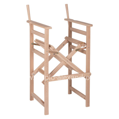 DIRECTOR'S BAR STOOL PALMER UNPAINTED FRAME ONLY HM5578.04 57x57x117Hcm