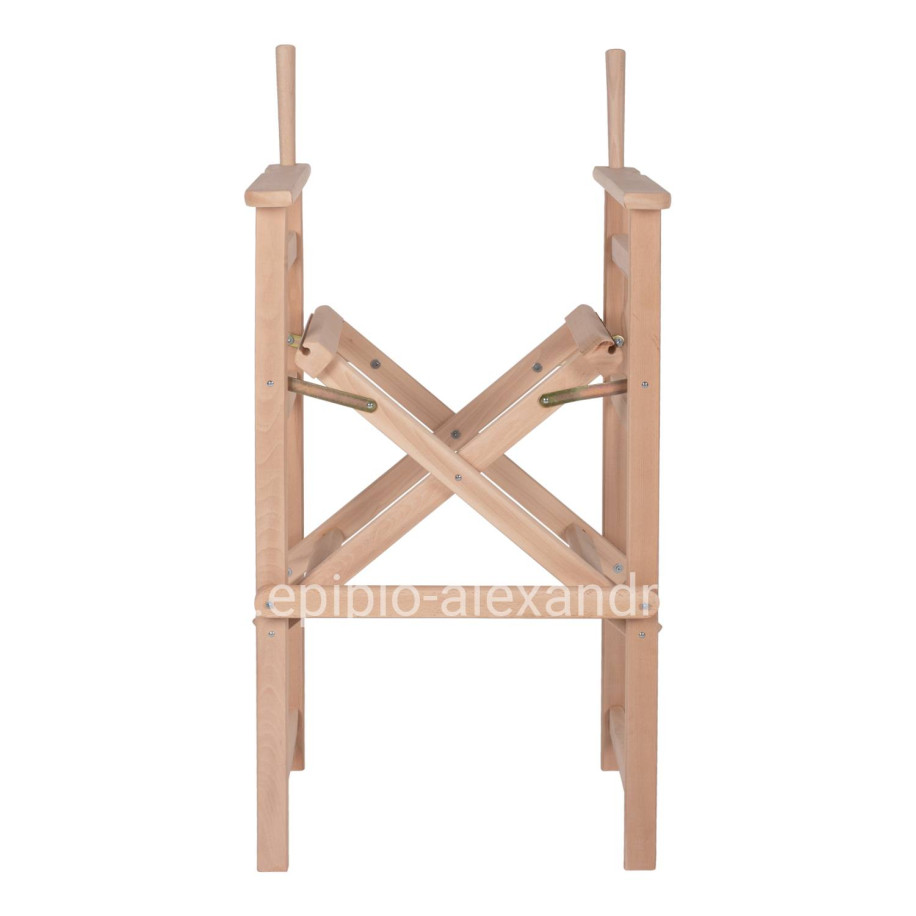 DIRECTOR'S BAR STOOL PALMER UNPAINTED FRAME ONLY HM5578.04 57x57x117Hcm