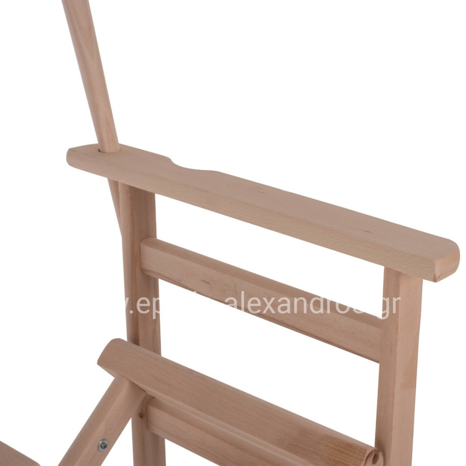 DIRECTOR'S BAR STOOL PALMER UNPAINTED FRAME ONLY HM5578.04 57x57x117Hcm