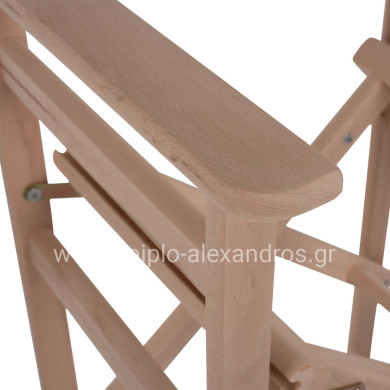 DIRECTOR'S BAR STOOL PALMER UNPAINTED FRAME ONLY HM5578.04 57x57x117Hcm