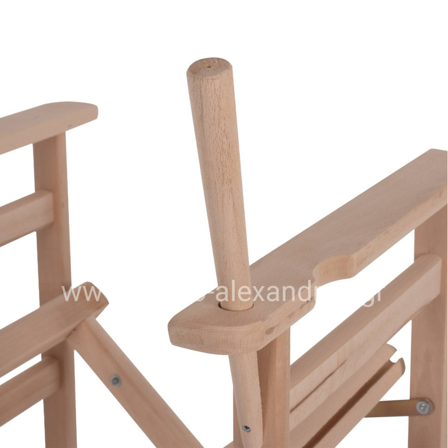 DIRECTOR'S BAR STOOL PALMER UNPAINTED FRAME ONLY HM5578.04 57x57x117Hcm