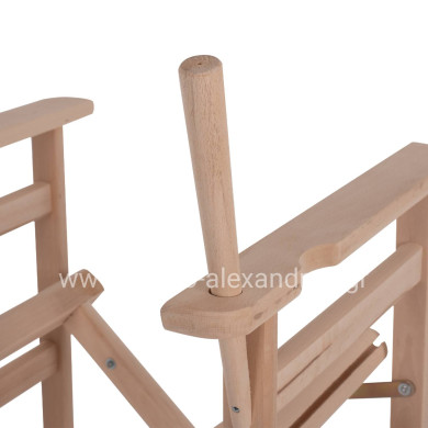 DIRECTOR'S BAR STOOL PALMER UNPAINTED FRAME ONLY HM5578.04 57x57x117Hcm