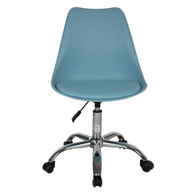 OFFICE CHAIR VEGAS 1PC HM1052.08 LIGHT BLUE 48x56x95Hcm.