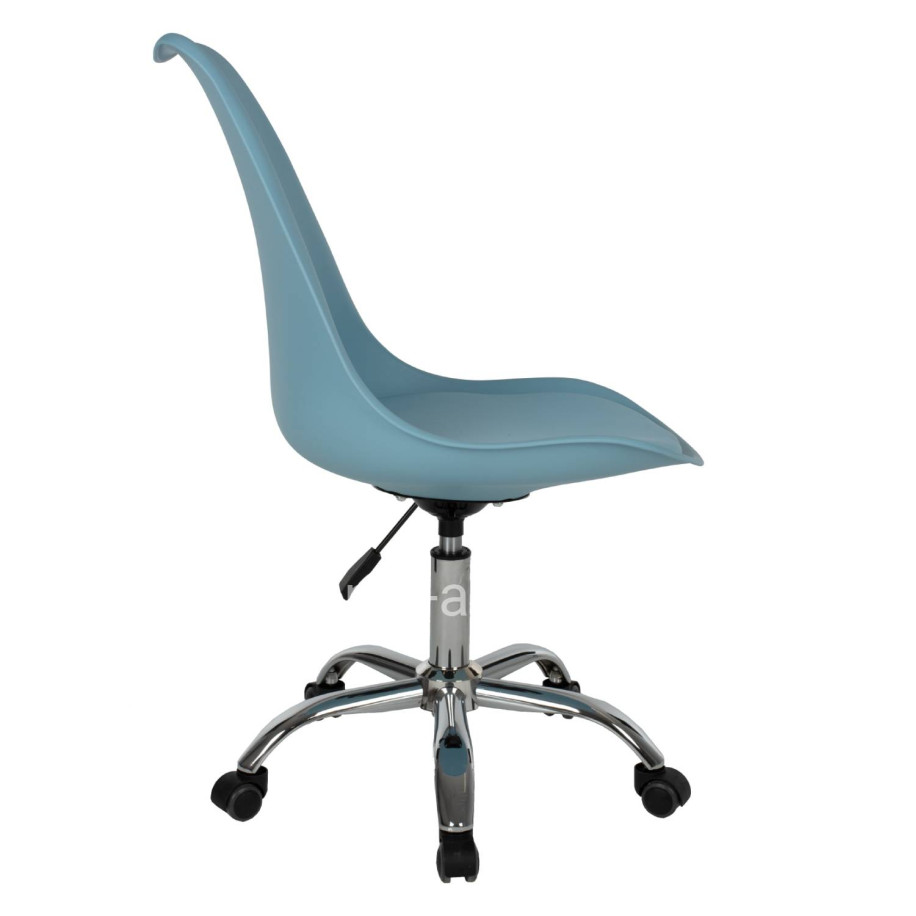 OFFICE CHAIR VEGAS 1PC HM1052.08 LIGHT BLUE 48x56x95Hcm.