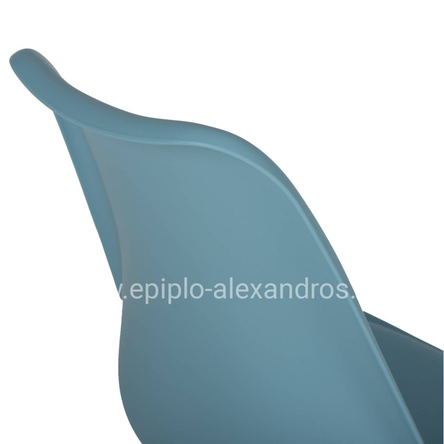 OFFICE CHAIR VEGAS 1PC HM1052.08 LIGHT BLUE 48x56x95Hcm.