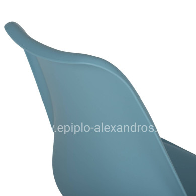 OFFICE CHAIR VEGAS 1PC HM1052.08 LIGHT BLUE 48x56x95Hcm.