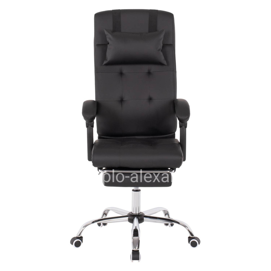 EXECUTIVE OFFICE CHAIR HM1057.11 BLACK WITH FOLDING FOOTREST 58x71x128Hcm.
