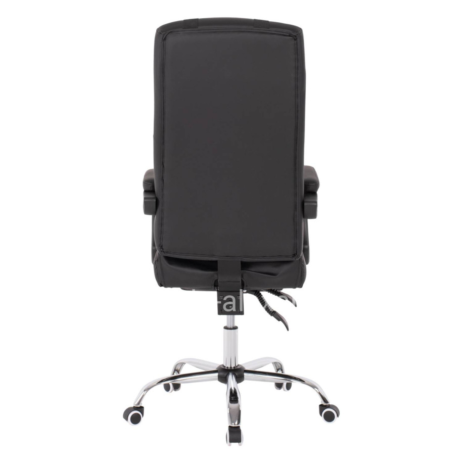 EXECUTIVE OFFICE CHAIR HM1057.11 BLACK WITH FOLDING FOOTREST 58x71x128Hcm.