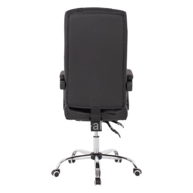 EXECUTIVE OFFICE CHAIR HM1057.11 BLACK WITH FOLDING FOOTREST 58x71x128Hcm.