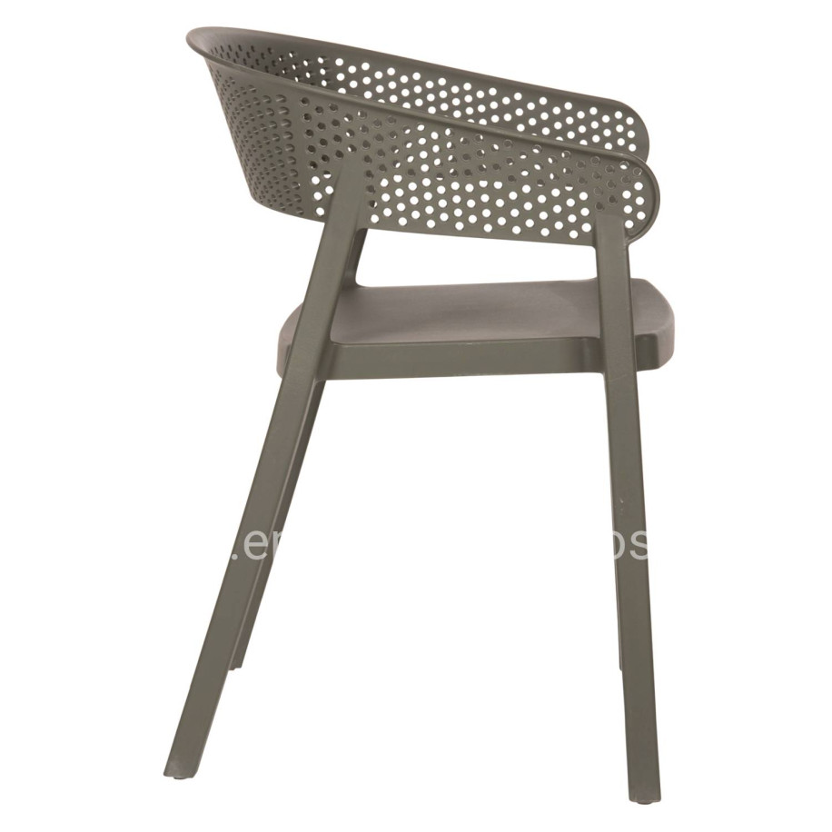 ΠΟΛΥΘΡΟΝΑ ΠΟΛΥΠΡΟΠΥΛΕΝΙΟΥ PERFOE HM5941.07 DARK OLIVE 53,5x50,5x73Υεκ.