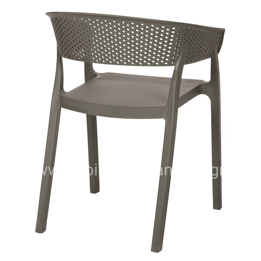 ΠΟΛΥΘΡΟΝΑ ΠΟΛΥΠΡΟΠΥΛΕΝΙΟΥ PERFOE HM5941.07 DARK OLIVE 53,5x50,5x73Υεκ.