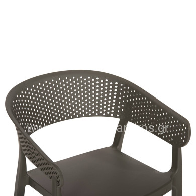 ΠΟΛΥΘΡΟΝΑ ΠΟΛΥΠΡΟΠΥΛΕΝΙΟΥ PERFOE HM5941.07 DARK OLIVE 53,5x50,5x73Υεκ.