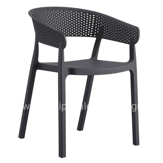 ΠΟΛΥΘΡΟΝΑ ΠΟΛΥΠΡΟΠΥΛΕΝΙΟΥ PERFOE HM5941.10 ΓΚΡΙ 56x50x73Υεκ.