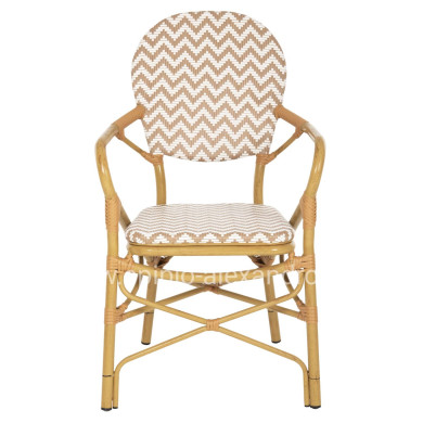 ΠΟΛΥΘΡΟΝΑ ΑΛΟΥΜΙΝΙΟΥ BAMBOO LOOK ΦΥΣΙΚΟ - ΛΕΥΚΟ HM5928.03 55x58x95 εκ.