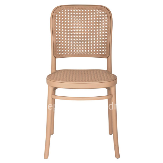 CHAIR POLYROPYLENE FLOW HM5937.03 CAPPUCCINO SEAT AND BACKREST 41x53x85,5Hcm.