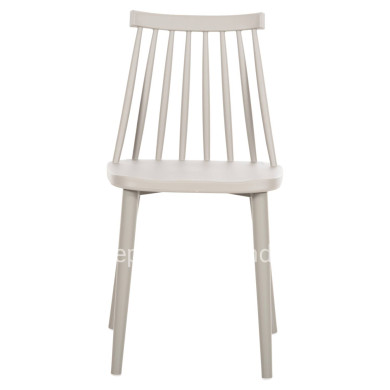 ΚΑΡΕΚΛΑ ΤΡΑΠΕΖΑΡΙΑΣ HM8052.22 VANESSA ΓΚΡΙ ΜΕ ΜΕΤΑΛΛΙΚΑ ΠΟΔΙΑ 42,5x44x81Υ εκ.