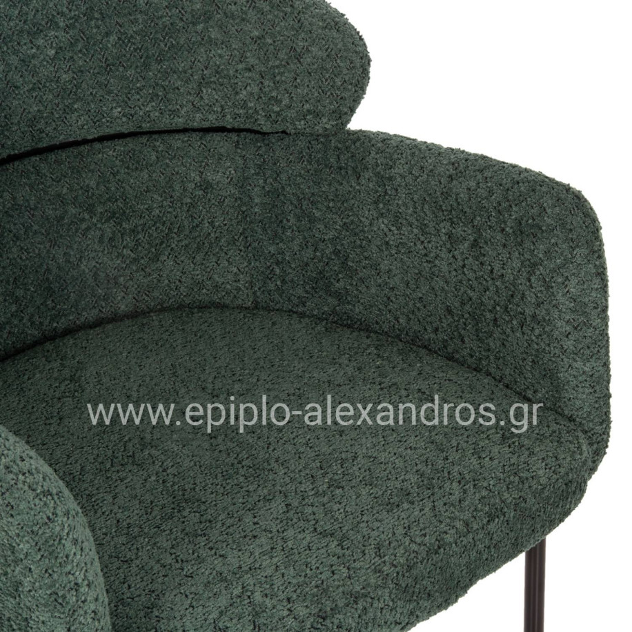 ΠΟΛΥΘΡΟΝΑ WOLF HM8583.03 ΠΕΤΡΟΛ ΥΦΑΣΜΑ ΜΠΟΥΚΛΕ ΜΕ ΜΕΤΑΛΛΙΚΑ ΠΟΔΙΑ 58x58x80Yεκ.