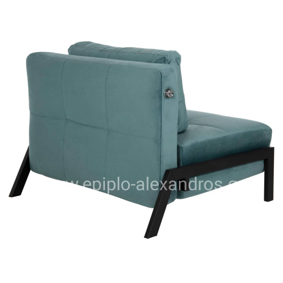 ΠΟΛΥΘΡΟΝΑ ΚΡΕΒΑΤΙ CONSTANCE ΑΠΟ ΒΕΛΟΥΔΟ ΒΕΡΑΜΑΝ HM3078.15 95x92x66Υ εκ.