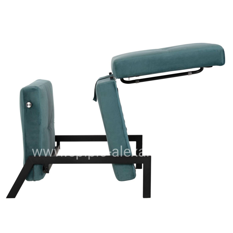 ΠΟΛΥΘΡΟΝΑ ΚΡΕΒΑΤΙ CONSTANCE ΑΠΟ ΒΕΛΟΥΔΟ ΒΕΡΑΜΑΝ HM3078.15 95x92x66Υ εκ.