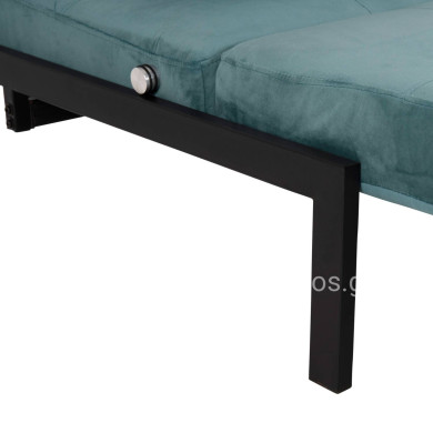 ΠΟΛΥΘΡΟΝΑ ΚΡΕΒΑΤΙ CONSTANCE ΑΠΟ ΒΕΛΟΥΔΟ ΒΕΡΑΜΑΝ HM3078.15 95x92x66Υ εκ.