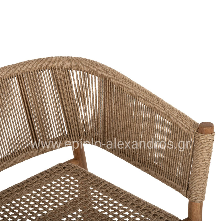 ΠΟΛΥΘΡΟΝΑ ΕΣΩΤ. ΧΩΡΟΥ IRVINE HM9822 ΞΥΛΟ ΤΕΑΚ-ΣΥΝΘΕΤΙΚΟ ΣΧΟΙΝΙ ΦΥΣΙΚΟ 56x62x75Υ εκ.