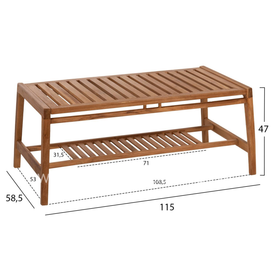 ΣΕΤ ΣΑΛΟΝΙ ΕΞΩΤ. ΧΩΡΟΥ 4TMX DOVER HM9624 ΑΝΑΚΥΚΛΩΜΕΝΟ ΤΕΑΚ- ΜΑΞΙΛΑΡΙΑ ΜΟΚΑ