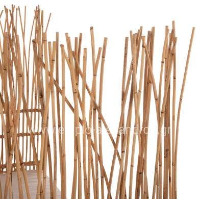 ΚΑΝΑΠΕΣ ΕΞ. ΧΩΡΟΥ ZEPHYR HM5988 ΚΑΛΑΜΙΑ RATTAN ΦΥΣΙΚΟ-ΜΠΕΖ ΜΑΞΙΛΑΡΙΑ 200x120x142Yεκ.