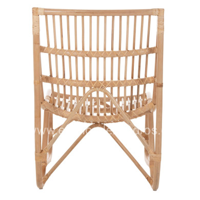 ΠΟΛΥΘΡΟΝΑ GRINN HM9815.01 ΡΑΒΔΟΙ RATTAN ΣΕ ΦΥΣΙΚΟ 56,5x73,5x79,5Υ εκ.