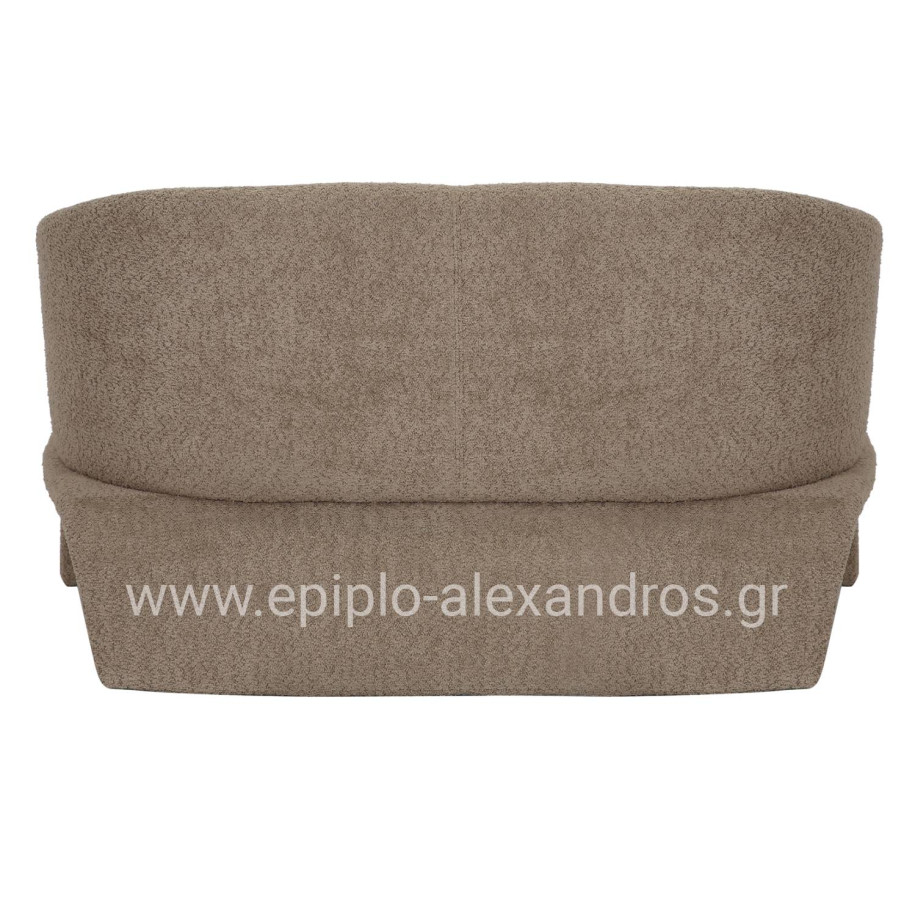 ΚΑΝΑΠΕΣ ΔΙΘΕΣΙΟΣ BEVY2 HM9678.03 ΜΠΕΖ ΜΠΟΥΚΛΕ ΥΦΑΣΜΑ-ΜΕΤΑΛΛΙΚΟΣ ΣΚΕΛΕΤΟΣ 128x72x74Υεκ.