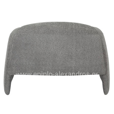 ΠΟΛΥΘΡΟΝΑ LAFORGE HM9679.01 ΓΚΡΙ ΜΠΟΥΚΛΕ ΥΦΑΣΜΑ-ΜΕΤΑΛΛΙΚΟΣ ΣΚΕΛΕΤΟΣ 100x83x66Υεκ.