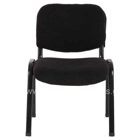 COLLABORATION CHAIR JANISHA HM1010.11 HOMEMARKT BLACK FABRIC 53,5x59x77Hcm.