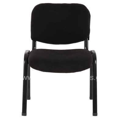 COLLABORATION CHAIR JANISHA HM1010.11 HOMEMARKT BLACK FABRIC 53,5x59x77Hcm.