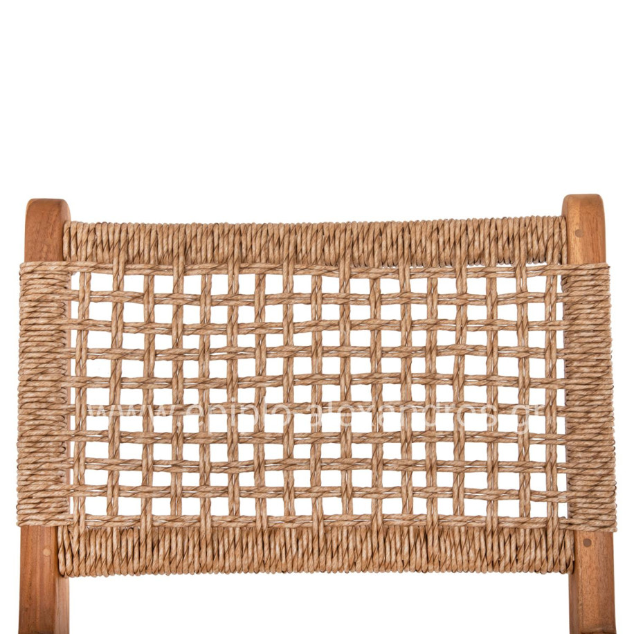 ΣΚΑΜΠΟ ΜΠΑΡ ΜΕ ΠΛΑΤΗ NESHA HM9381.11 ΞΥΛΟ ΤΕΑΚ & ΣΧΟΙΝΙ VIRO VIRO 46x48,5x96Υεκ.