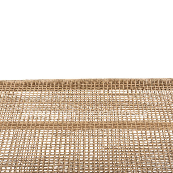 ΤΡΑΠΕΖΙ ΣΑΛΟΝΙΟΥ LONDER HM5985 ΞΥΛΟ ΤΕΑΚ- ΣΥΝΘΕΤΙΚΟ RATTAN-ΦΥΣΙΚΟ 119x79,5x41Yεκ.