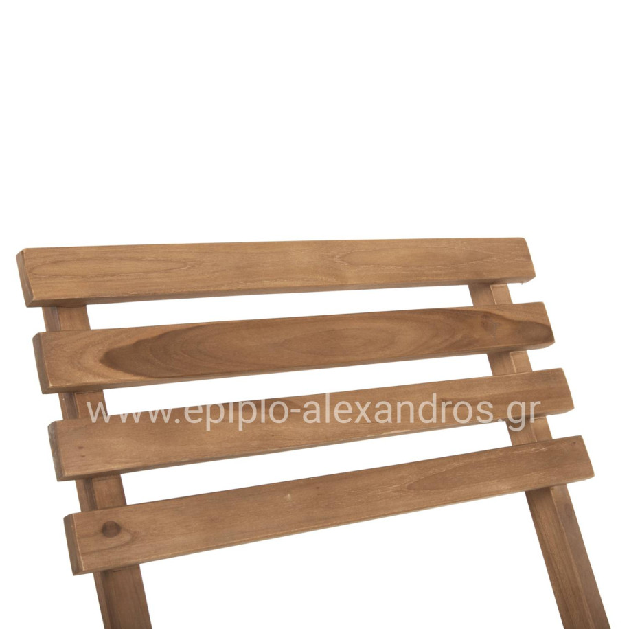 DINING SET OUTDOOR 3PCS KENDYR HM9907 SOLID TEAK WOOD-NATURAL 46x50x88,5H