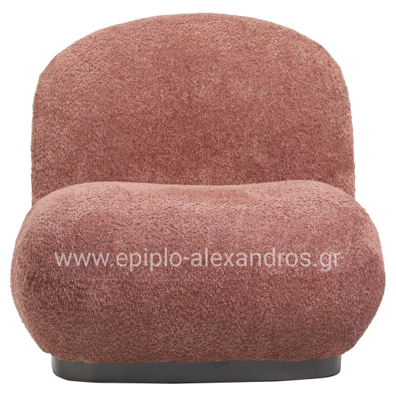 ΠΟΛΥΘΡΟΝΑ BEANY HM9591.02 ΡΟΖ ΜΠΟΥΚΛΕ ΥΦΑΣΜΑ 85x82x77Υ εκ.