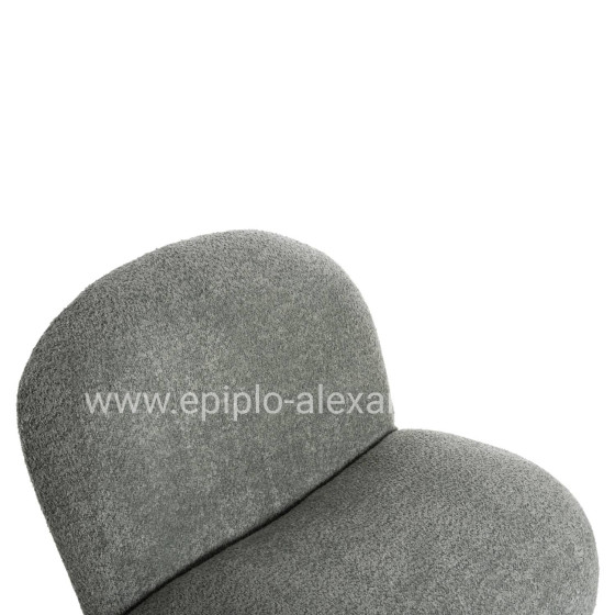 ΠΟΛΥΘΡΟΝΑ BEANY HM9591.05 ΦΥΣΤΙΚΙ ΜΠΟΥΚΛΕ ΥΦΑΣΜΑ 85x82x77Υ εκ.