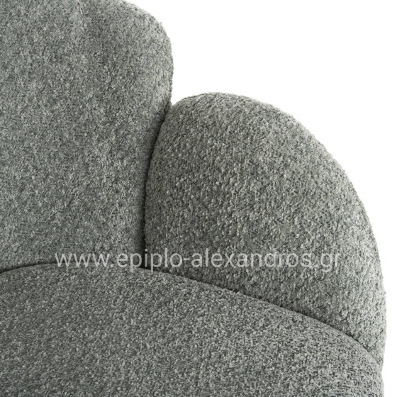 ΠΟΛΥΘΡΟΝΑ HARNIS HM9603.05 ΦΥΣΤΙΚΙ ΜΠΟΥΚΛΕ-ΜΑΥΡΑ ΜΕΤΑΛ.ΠΟΔΙΑ ΧΙΑΣΤΙ 59,5x64x77Υεκ