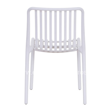 CHAIR OUTDOOR CONVEE HM6104.01 POLYPROPYLENE IN WHITE 48x56x79Hcm.