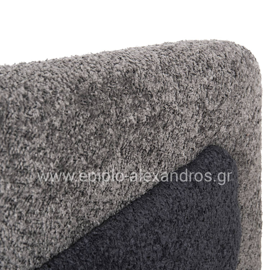 ΠΟΛΥΘΡΟΝΑ DOPER HM9590.01 ΜΠΟΥΚΛΕ ΥΦΑΣΜΑ ΓΚΡΙ-ΜΠΛΕ ΑΝΘΡΑΚΙ 68x72x76Υ εκ.