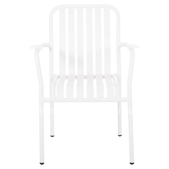 ΠΟΛΥΘΡΟΝΑ ΑΛΟΥΜΙΝΙΟΥ RACHEL HM6088.02 ΛΕΥΚΗ 63x58x85Υεκ.