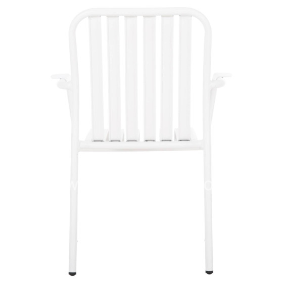 ΠΟΛΥΘΡΟΝΑ ΑΛΟΥΜΙΝΙΟΥ RACHEL HM6088.02 ΛΕΥΚΗ 63x58x85Υεκ.