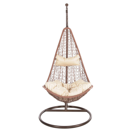 ΚΡΕΜΑΣΤΗ ΠΟΛΥΘΡΟΝΑ ΦΩΛΙΑ MILLIE HM5996.05 ΜΕΤΑΛΛΟ ΚΑΦΕ-ΣΥΝΘ.RATTAN ΚΑΦΕ Φ95x195Υεκ.