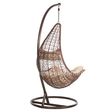 HANGING NEST MILLIE HM5996.05 METAL IN BROWN-SYNTHETIC RATTAN IN BROWN Φ95x195Hcm.